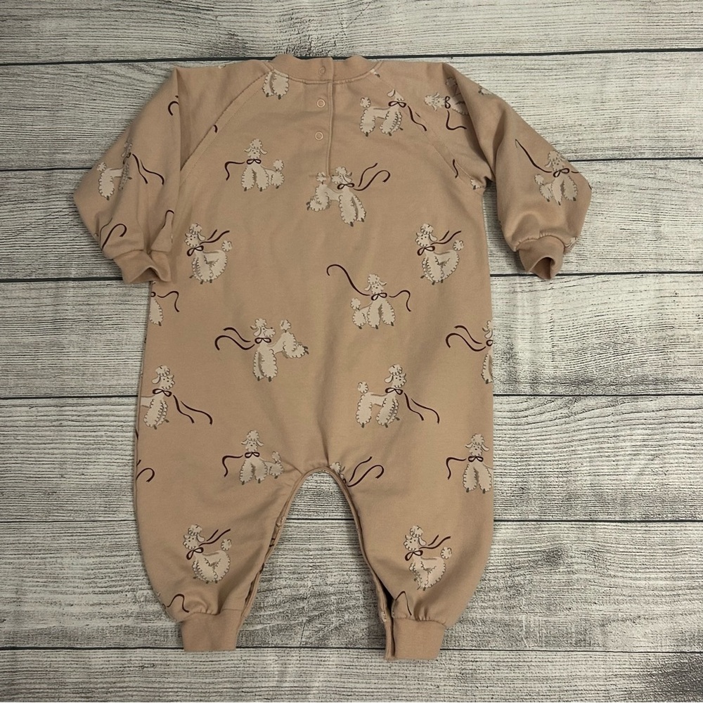 Rylee + Cru poodle raglan jumpsuit size 6-12 months girls - Picture 4 of 5